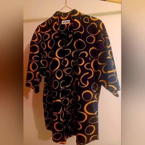 Men's Bachrach Casual Cotton Shirt Size XL